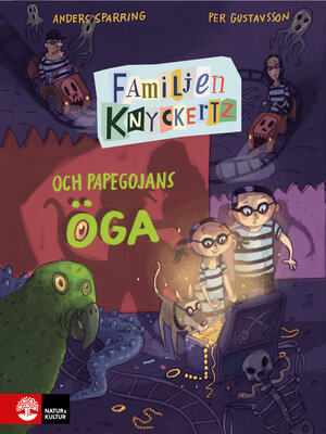 cover image of Familjen Knyckertz och papegojans öga